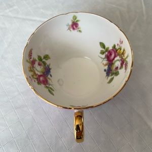 Shelley Tea Cup and Saucer. Fine Bone China Lavender